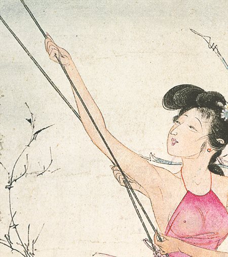 凉山-胡也佛的仕女画和最知名的金瓶梅秘戏图